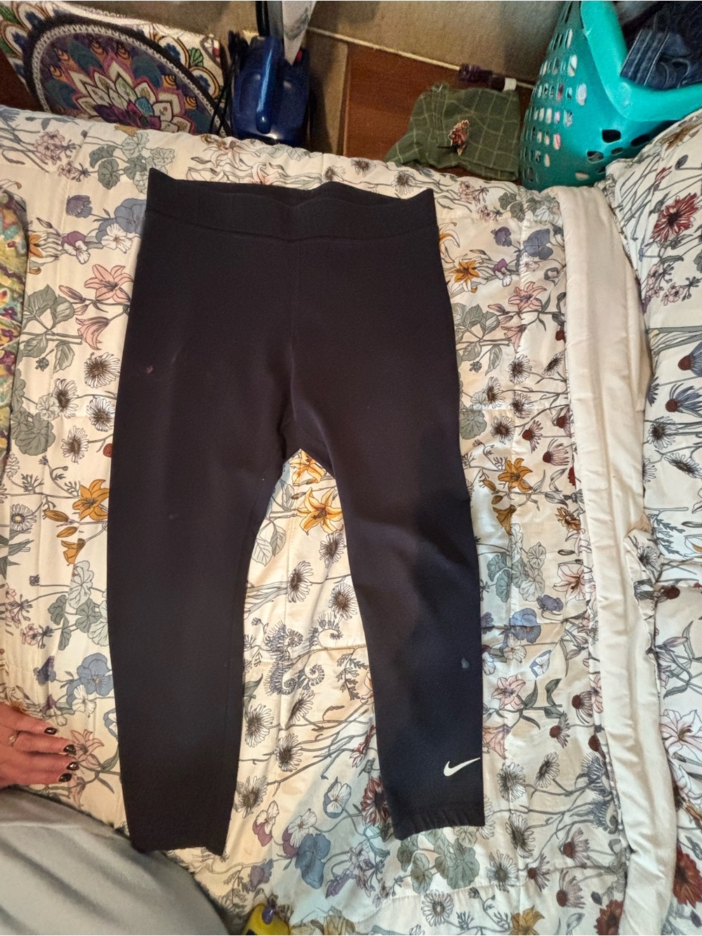 Nike womens Black Athletic Leggings